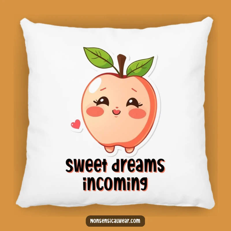Funny Apple Kiss Pillow: Cozy Sweetness, Adorable Funny Gift for Couples