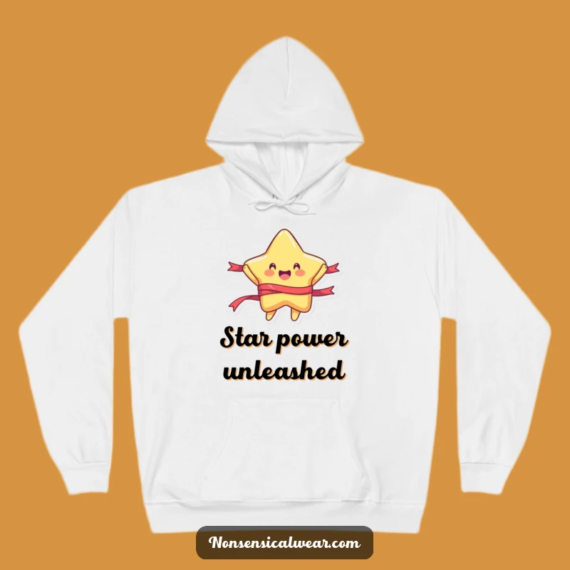 Funny Jumping Star Hoodie: Cozy Up in This Hilarious and Comforting Warmth