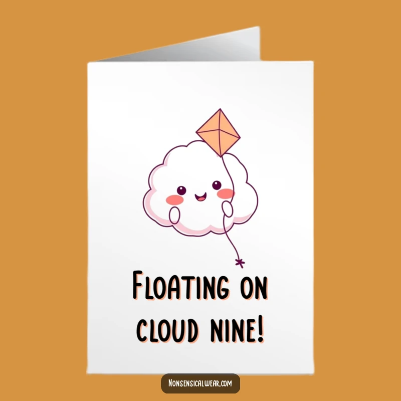 Free Printable Cloud Kite Congratulations Card - Happy Downloadable Message