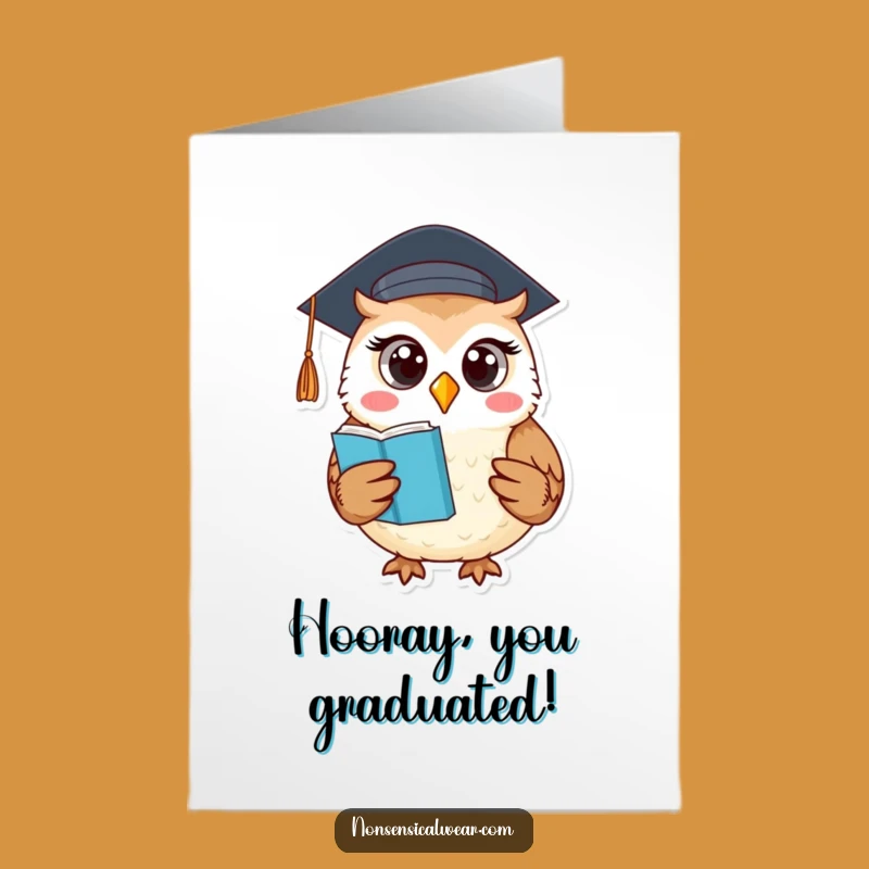 Free Printable Owl Graduation Card: Smarty Pants - Funny Downloadable