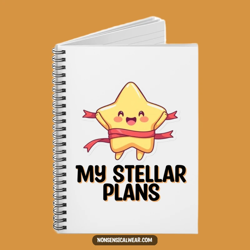 Funny Jumping Star Notebook: Capture Your Bright Ideas with This Hilarious Journal