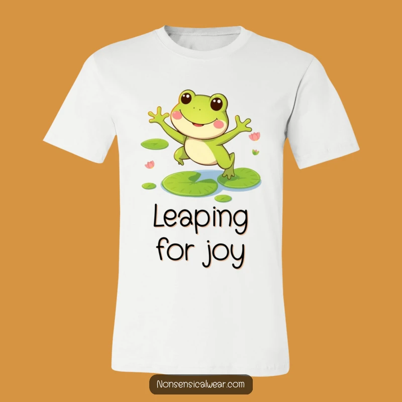 Funny Frog T-Shirt: Hopping Good Times and Hilarious Style
